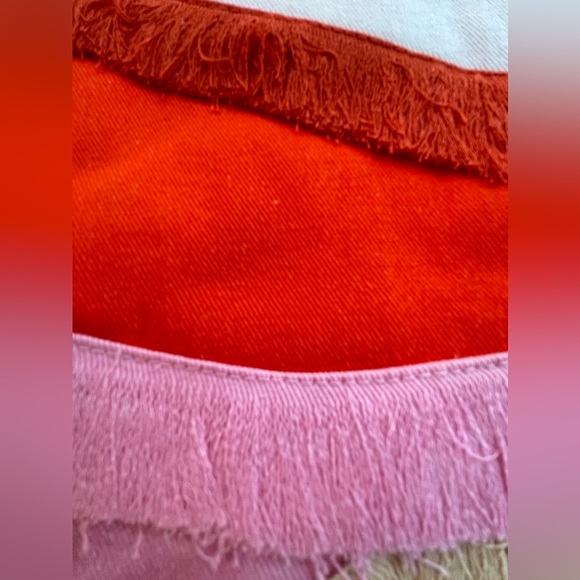 NEW Anthropologie Sunscape Dish Kitchen Towel Sun, Cotton, Embroidered + Fringe - Picture 8 of 10